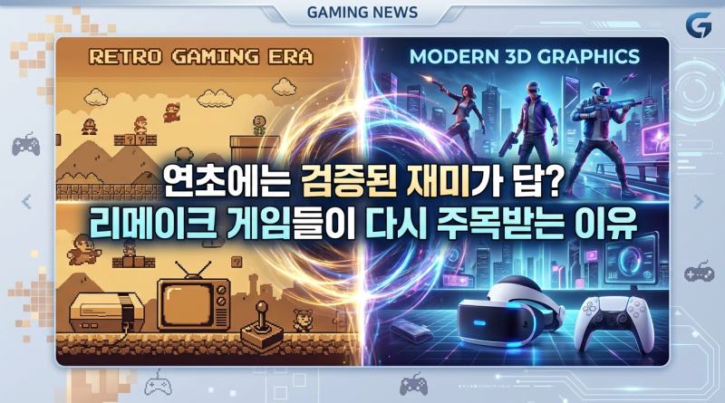 연초에는 ‘검증된 재미’가 답? 리메이크 게임들이 다시 주목받는 이유