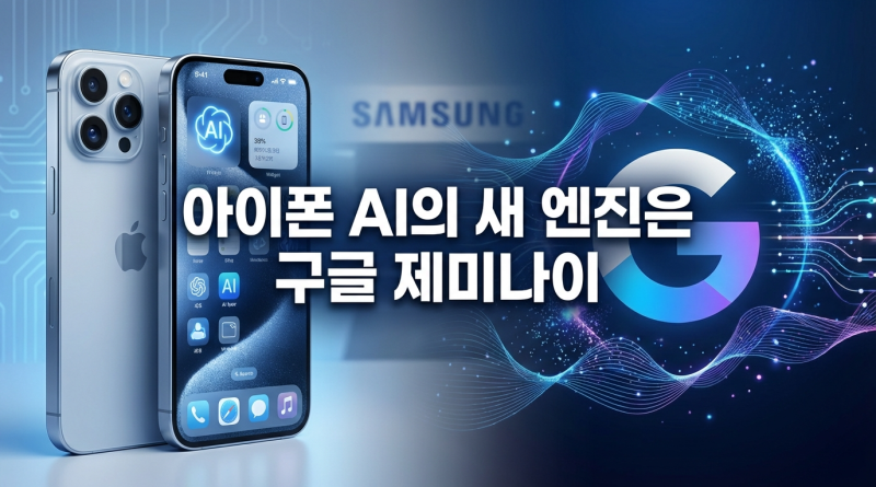 아이폰 AI의 새 엔진은 ‘구글 제미나이’…삼성의 맞대응 전략에 쏠린 시선
