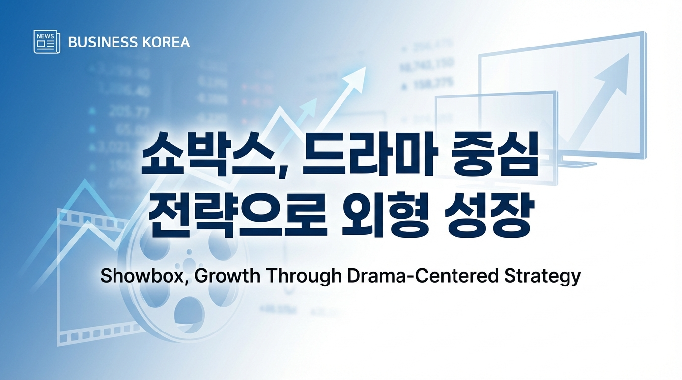 쇼박스, 드라마 중심 전략으로 외형 성장