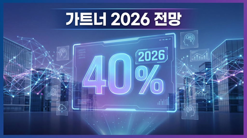 가트너, 2026년까지 기업용 앱의 40%가 특화 AI 에이전트 탑재할 것으로 전망