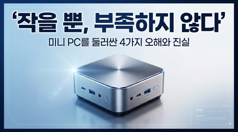 “작을 뿐, 부족하지 않다” - 미니 PC를 둘러싼 4가지 오해와 진실