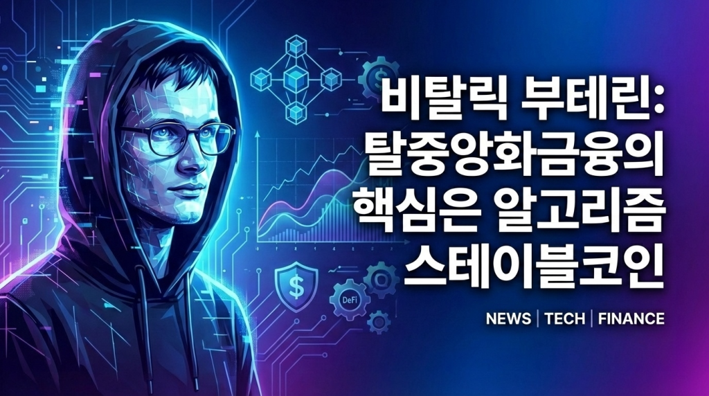 비탈릭 부테린 “탈중앙화금융의 핵심은 알고리즘 스테이블코인”