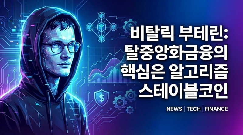 비탈릭 부테린 “탈중앙화금융의 핵심은 알고리즘 스테이블코인”