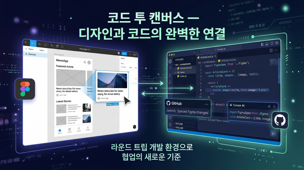 코드 투 캔버스 - 디자인과 코드의 완벽한 연결