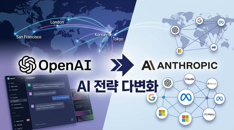 정부, 앤스로픽과 협력 추진…AI 전략 ‘오픈AI 중심’에서 다변화