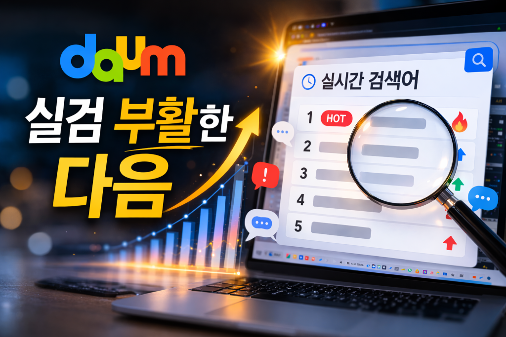 실검 부활한 다음, 서비스 접은 뤼튼…검색 시장 영향은 ‘미미’