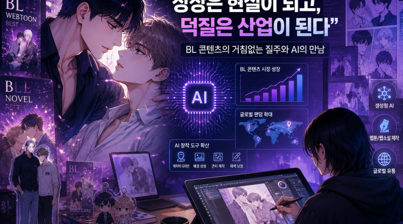 BL 콘텐츠, 생성형 AI 만나 진화… 글로벌 콘텐츠 시장 공략 본격화