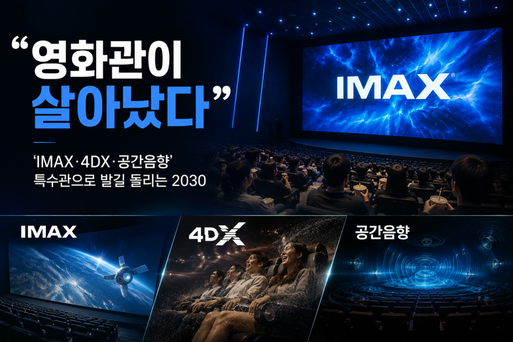 “영화관이 살아났다”… ‘IMAX·4DX·공간음향’ 특수관으로 발길 돌리는 2030