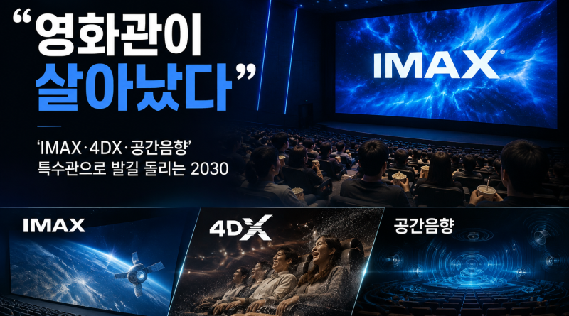 “영화관이 살아났다”… ‘IMAX·4DX·공간음향’ 특수관으로 발길 돌리는 2030