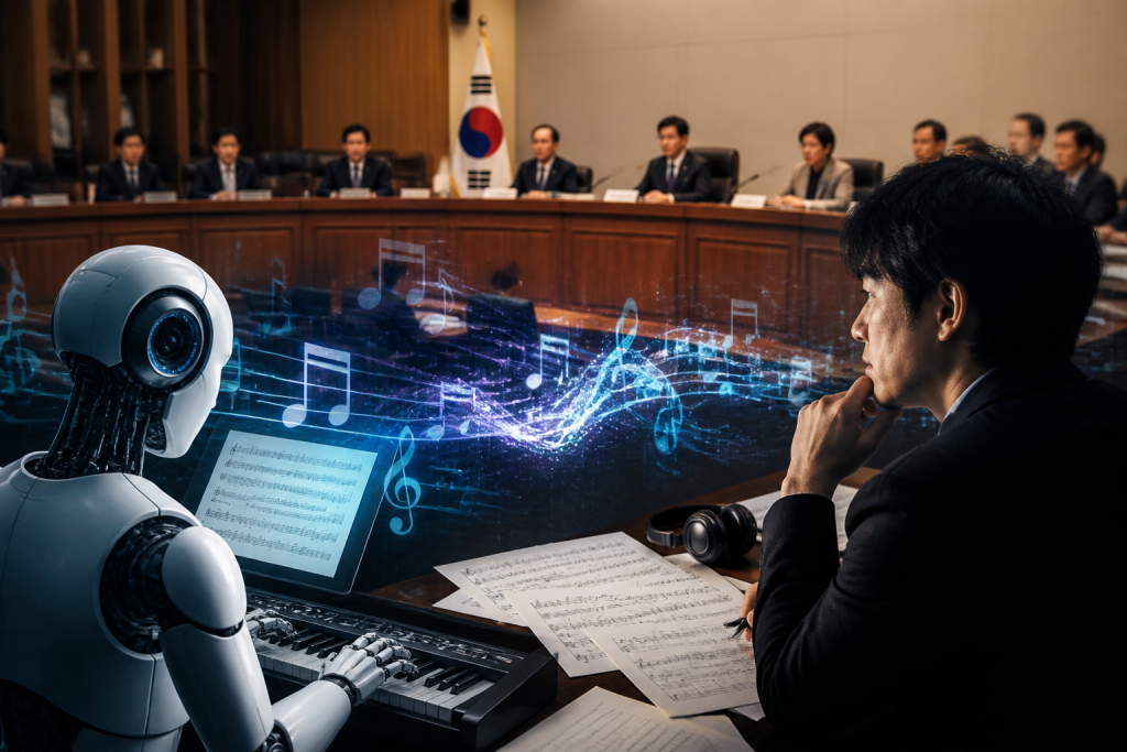 AI 음악 시대, 인간 창작의 경계와 권리를 국회에서 논의한다