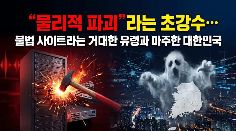 [르포] "물리적 파괴"라는 초강수… 불법 사이트라는 거대한 유령과 마주한 대한민국